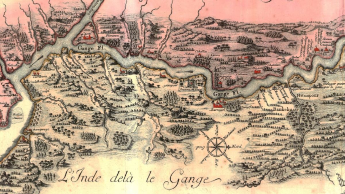French Cartographic Journey to India