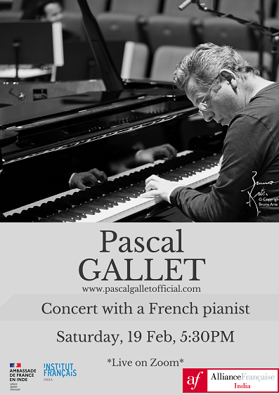 Pascal GALLET in performance music